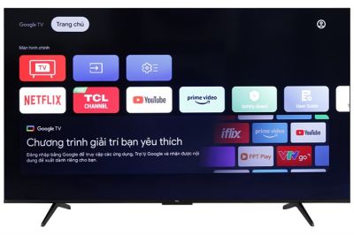 Google TV TCL 4K 55 inch 55PP755 Pro /P79b