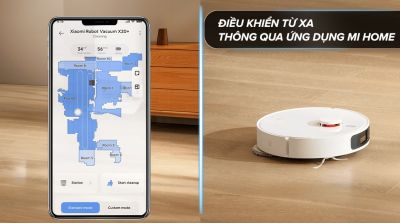 Robot hút bụi lau nhà Xiaomi Vacuum S20