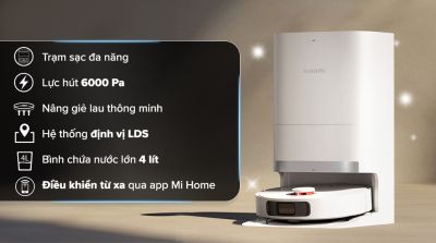 Robot hút bụi lau nhà Xiaomi X20+